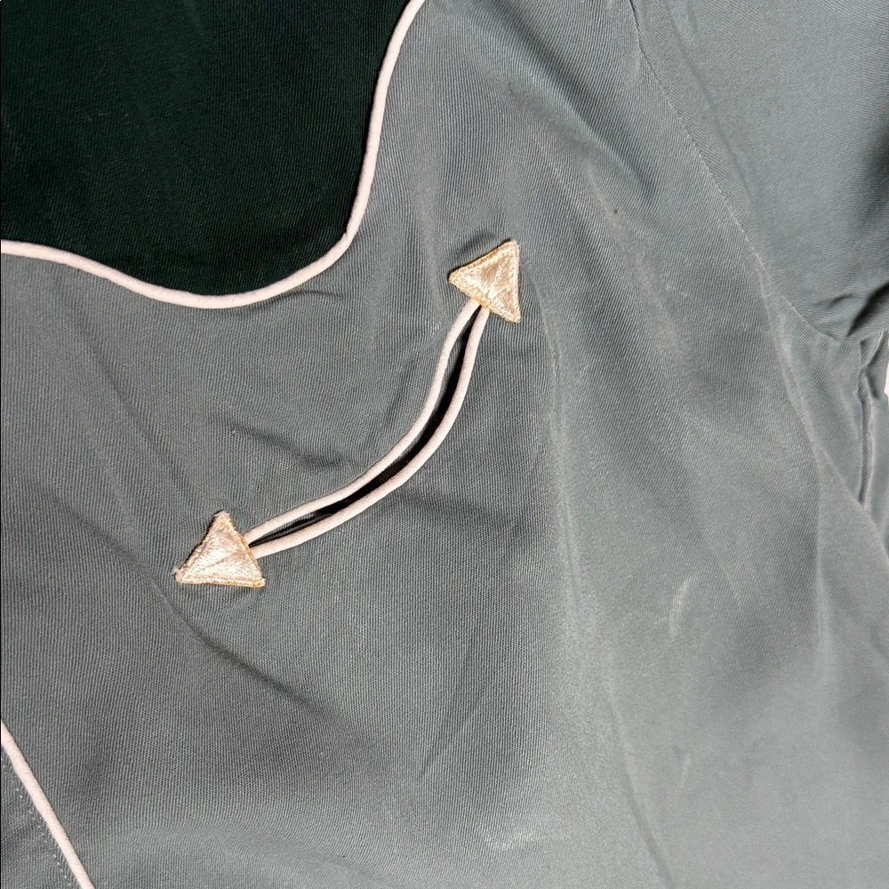 H Bar C Ranchwear Western Shirt in Emerald Sage - Picture 3 of 12